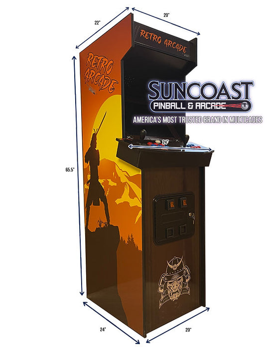 Full Size Side-By-Side Arcade Machine  | 3000 Games  | Suncoast Arcades