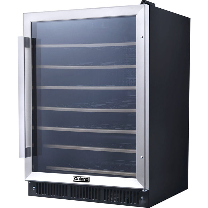 Galanz 5.7 CF Built-In Wine Cooler - Stainless- GLW57MS2B16