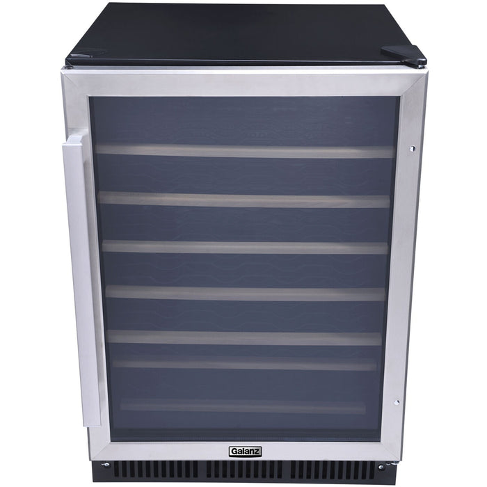 Galanz 5.7 CF Built-In Wine Cooler - Stainless- GLW57MS2B16