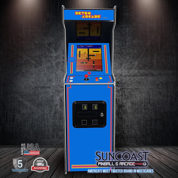 Full Size Multicade Arcade Machine  | 412 Games | Graphics Option D  | Suncoast Arcades