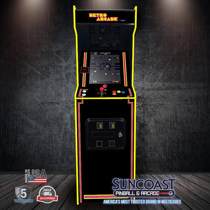 Full Size Multicade Arcade Machine  | 412 Games | Graphics Option C  | Suncoast Arcades
