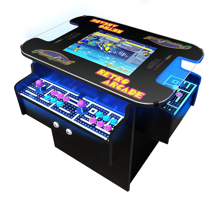 Premium 3 Sided Cocktail Arcade Machine | 1162 Games | Suncoast Arcades