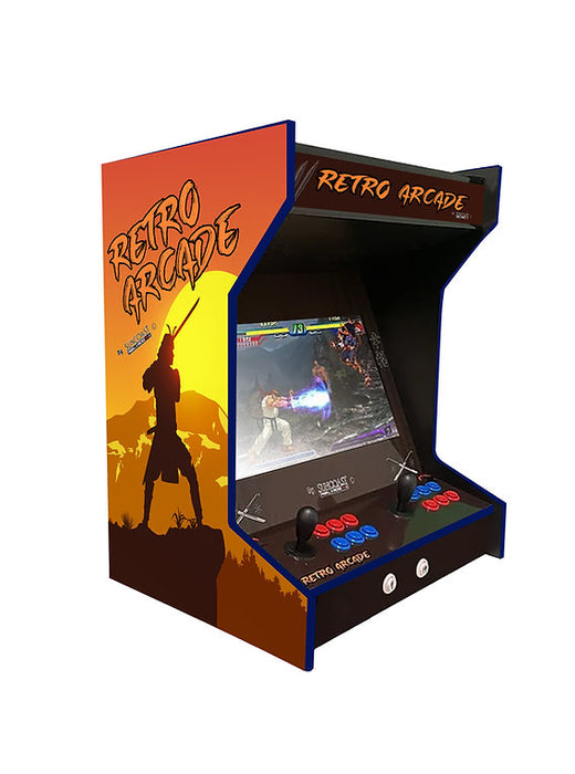 Tabletop Side-By-Side Arcade Machine  | Lit Marquee  | 3000 Games  | Option G | Suncoast Arcades